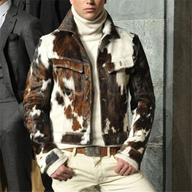 Elevate Your Style with the Men's Slim Camouflage Jacket
