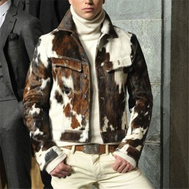 Elevate Your Style with the Men's Slim Camouflage Jacket