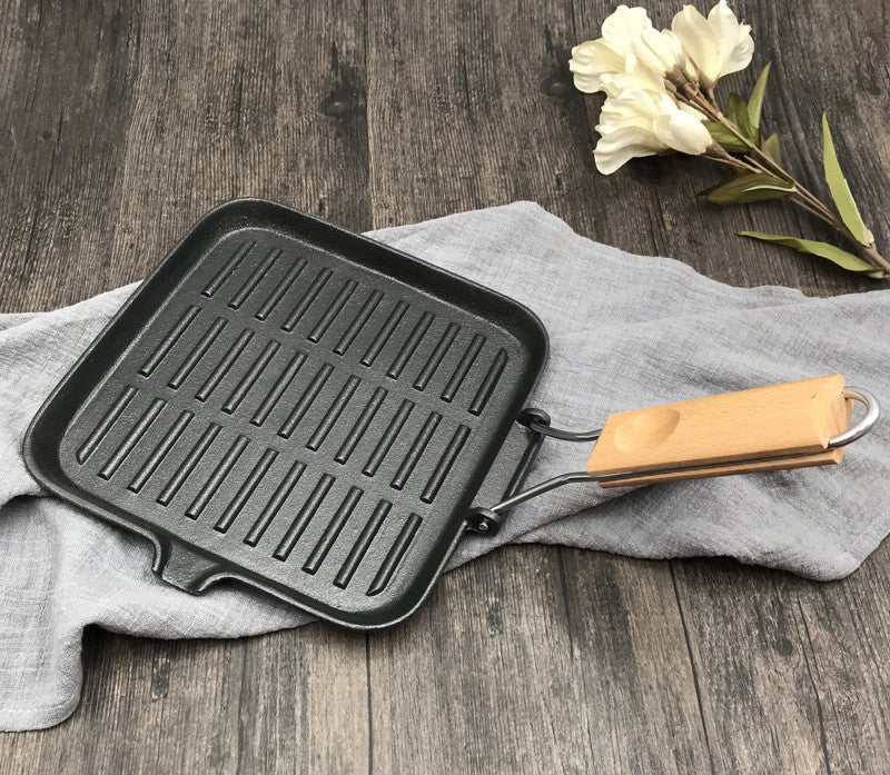 Why You Need the Camping Cookware Cast Iron Steak Skillet Folding Pan